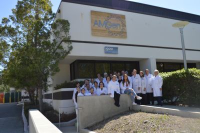 lab technicians gathering